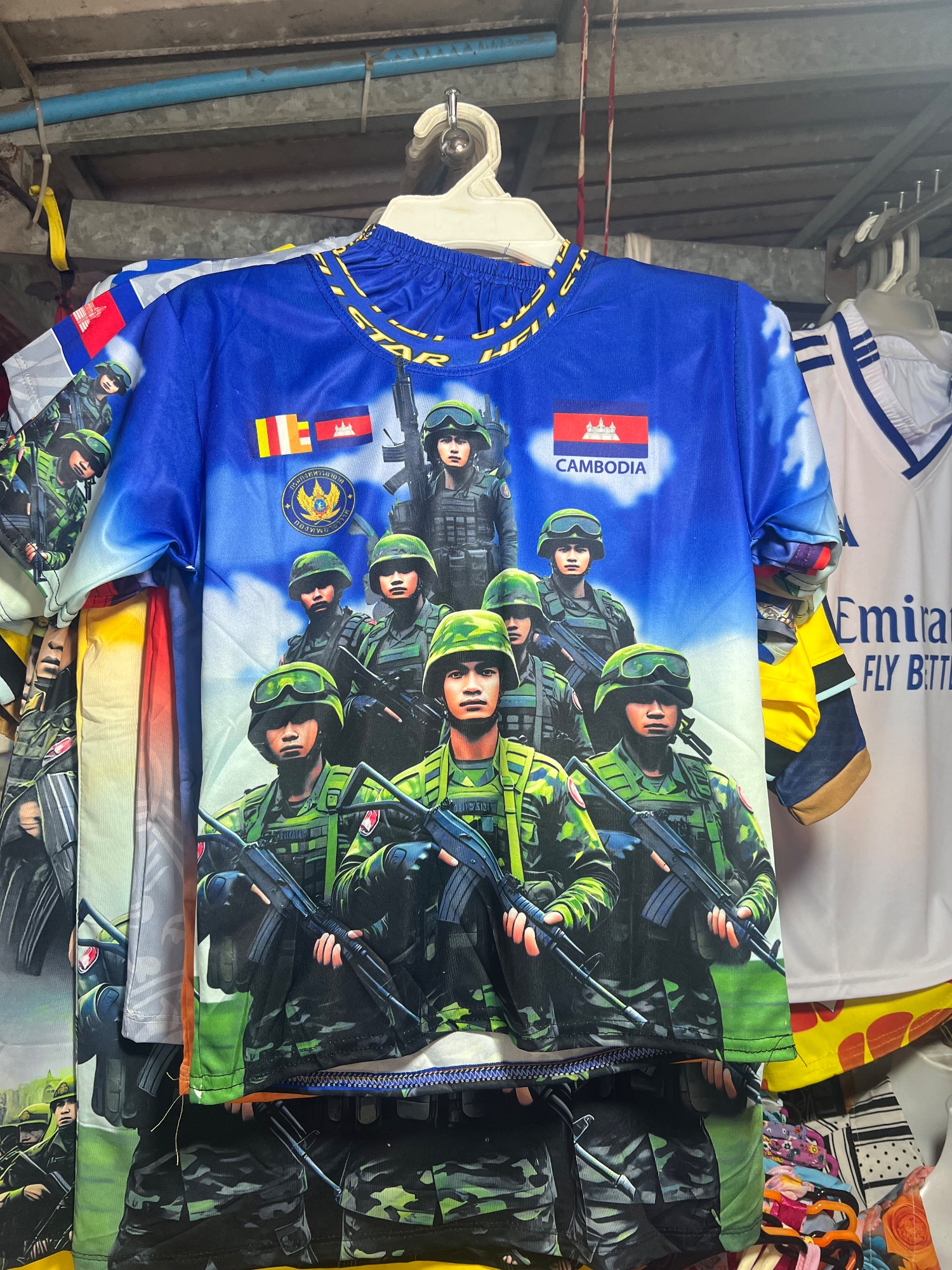 ah, yes, some good old patriotistic, miliaristic indoctrination. Must not be missing. Same shit everywhere in the world.