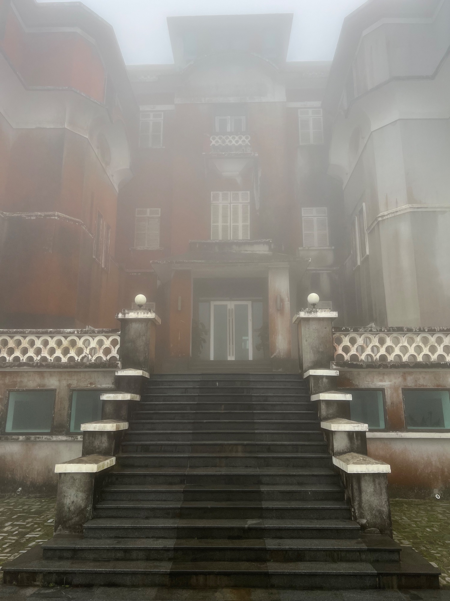 The main entrance