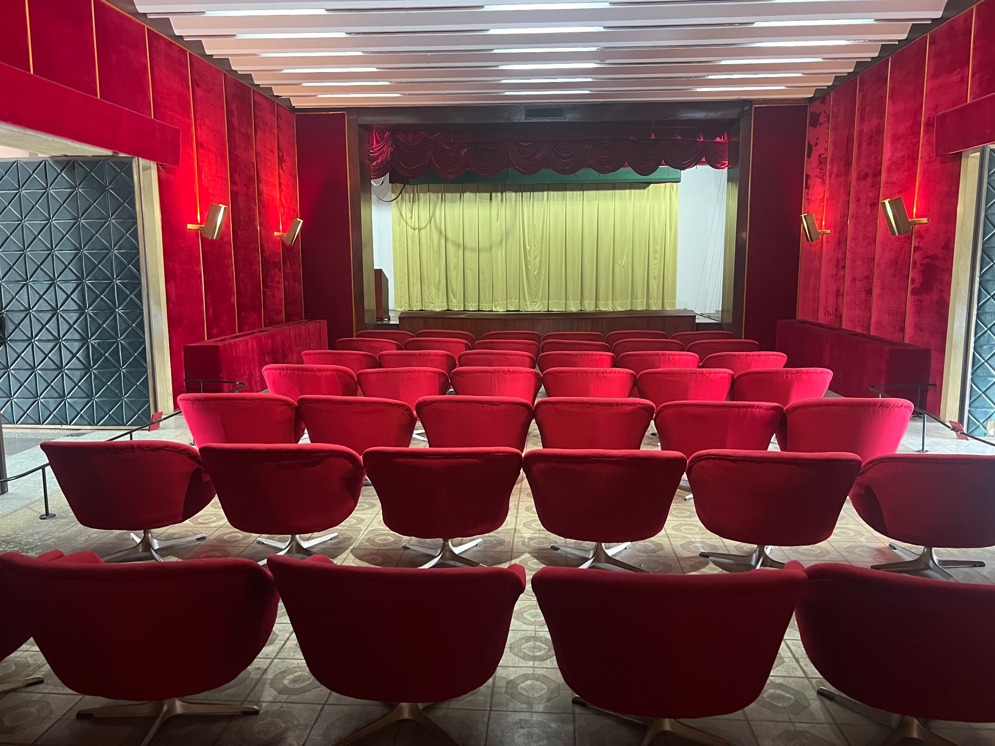 The Presidential cinema.